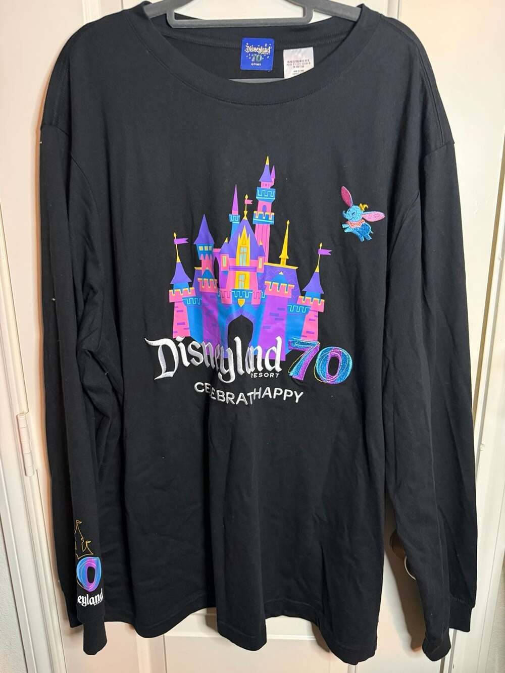 Disneyland Resort XL 70th Anniversary Celebration Long Sleeve Shirt